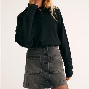 Free People Cozy Cashmere Turtleneck Sweater XS